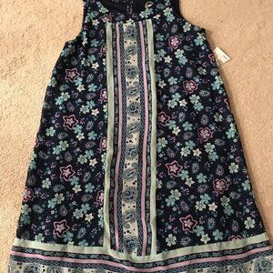 WONDER NATION. Girl's Size 10-12. New. Dillards. Shift Dress. Lined. B11